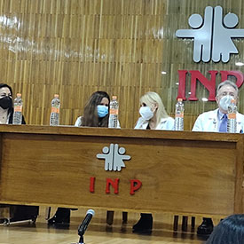Autoridades del INP
